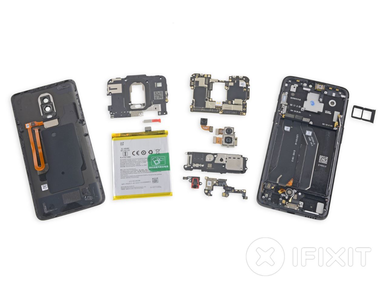 teardown OnePlus 6