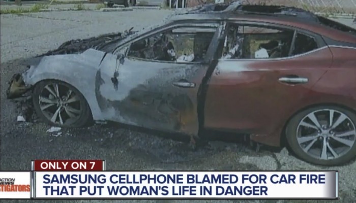 Uno smartphone Samsung causa un incendio, ancora problemi con i Galaxy phone