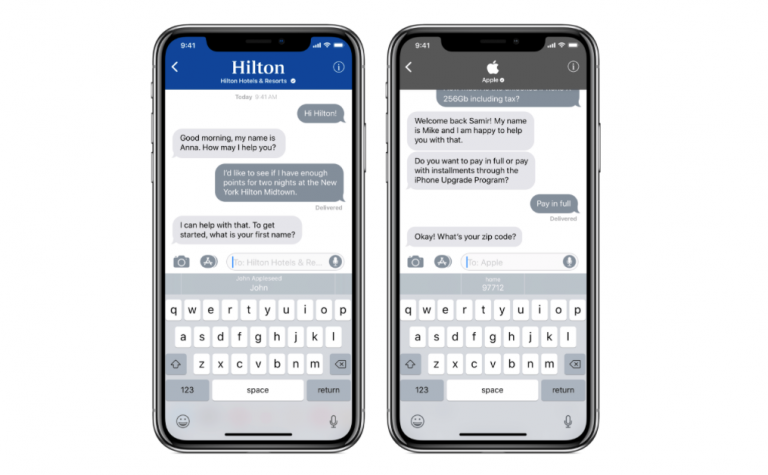 Apple Business Chat raggiunge l’Europa
