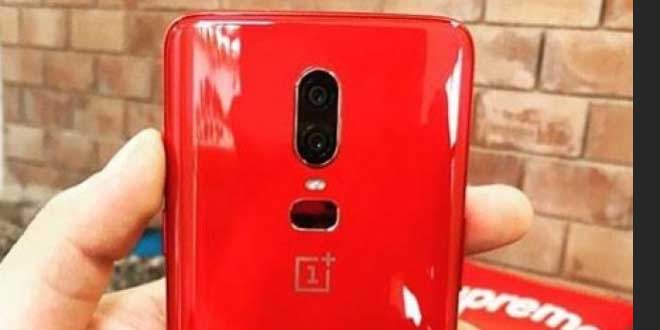 OnePlus 6 Red