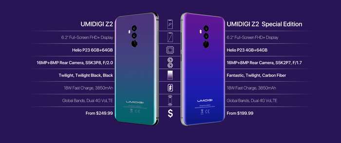 UMIDIGI Z2 Special Edition