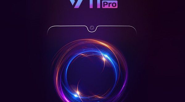 Teaser ufficiale Vivo V11 Pro: design completo, con notch a goccia e AI