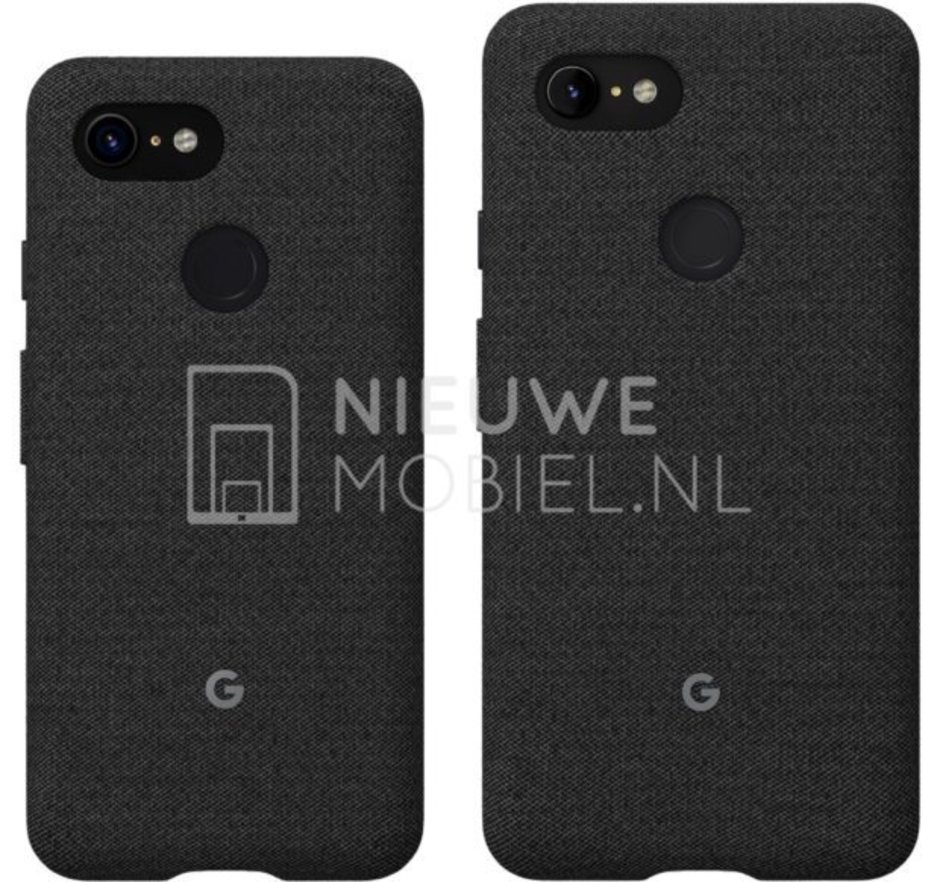 google pixel 3 e-3 xl back