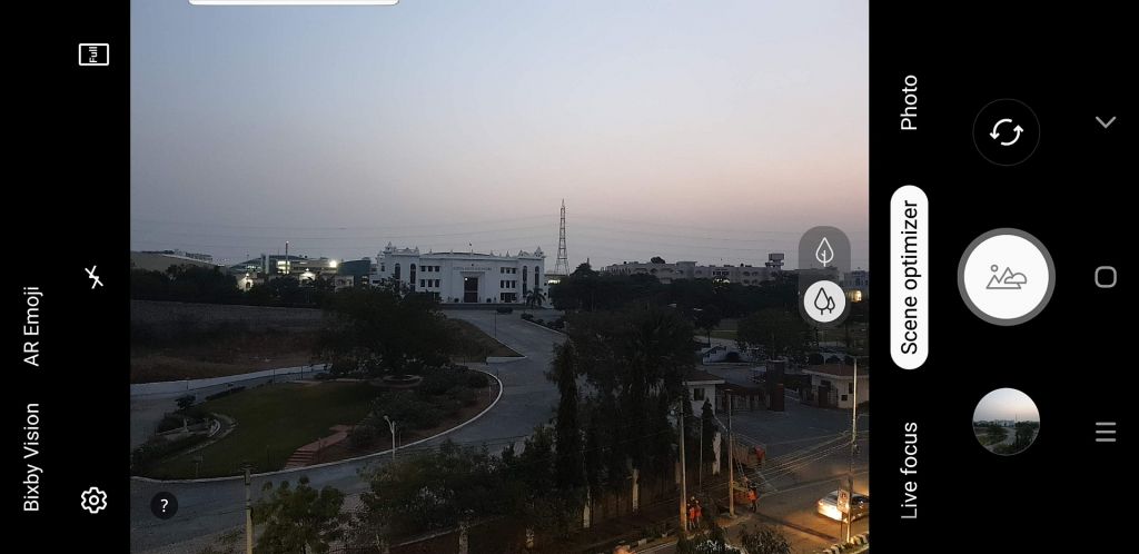 Modalità fotocamera Scene Optimizer con Galaxy S9 e Android 9 Pie