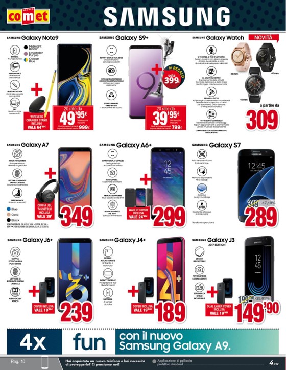 volantino Comet pag.10