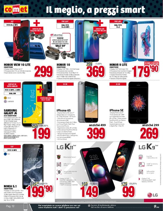 volantino Comet pag.12