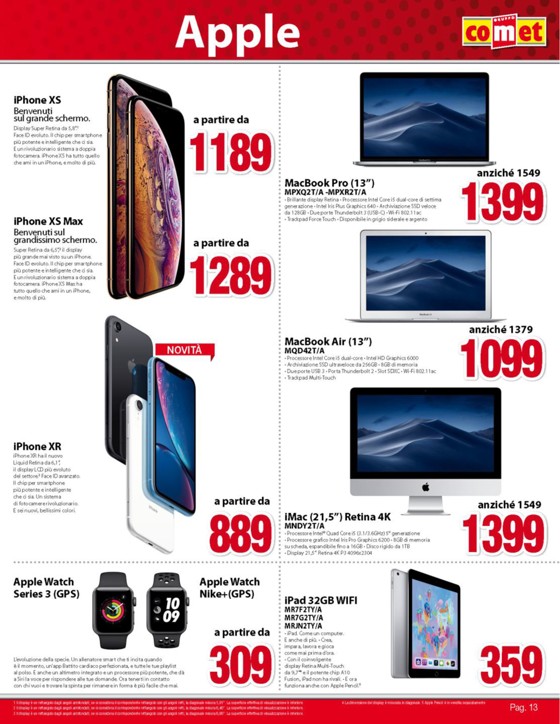 volantino Comet pag.13