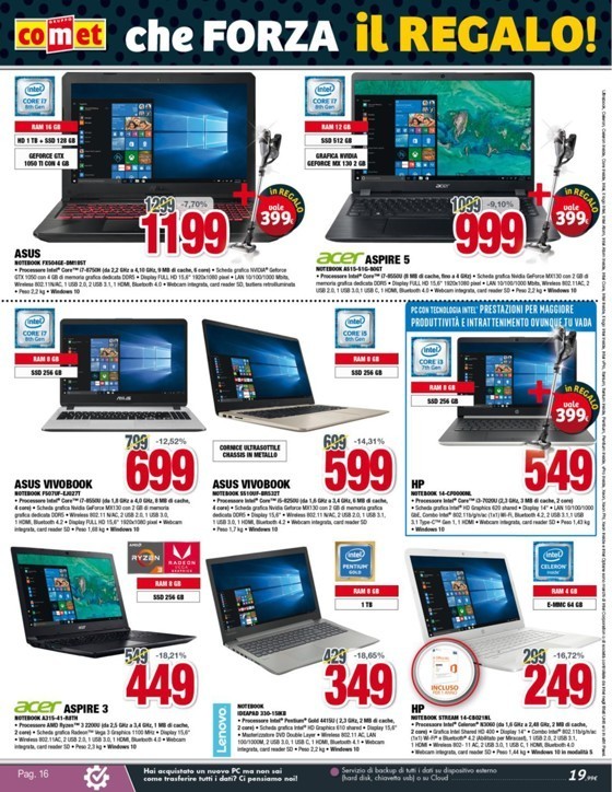 volantino Comet pag.16