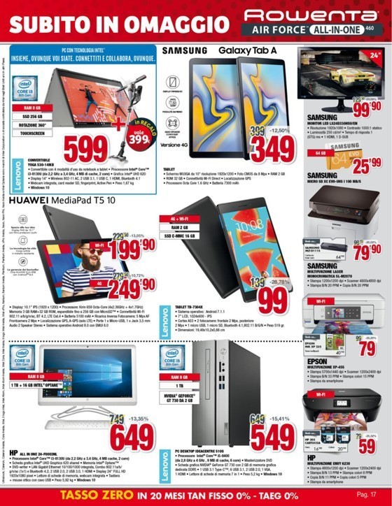 volantino Comet pag.17