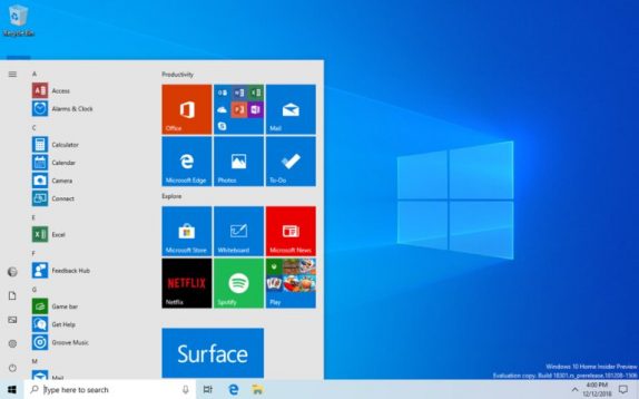Windows 10 Insider Preview: ecco le novità della build 18305