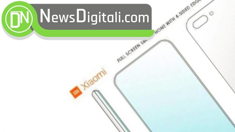 Xiaomi brevetta uno schermo che abbraccia completamente lo smartphone