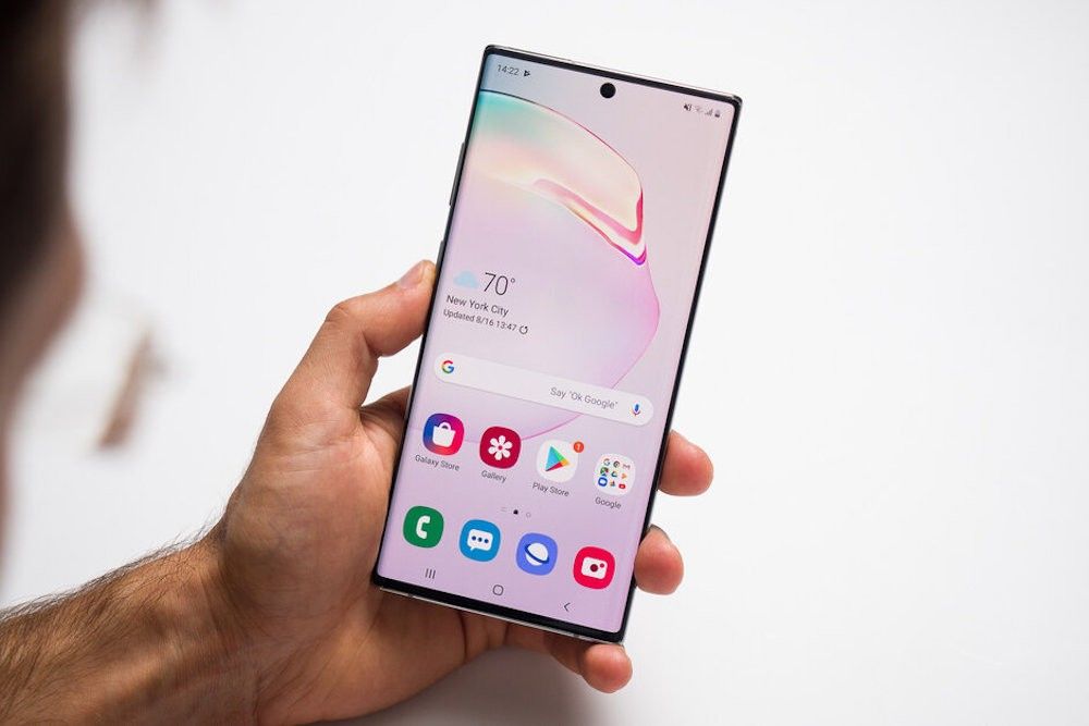 android 10 galaxy note 10