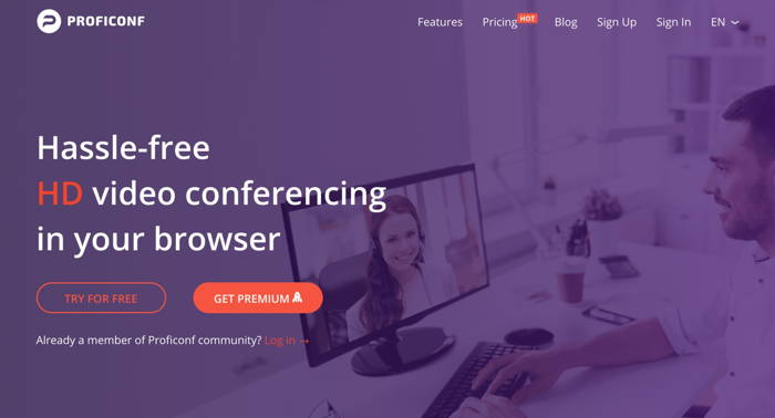 Proficonf, videoconference a portata di Browser