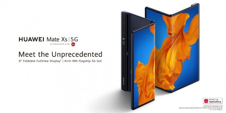 Huawei Mate Xs è ufficiale: specifiche e prezzo del nuovo pieghevole più costoso di sempre