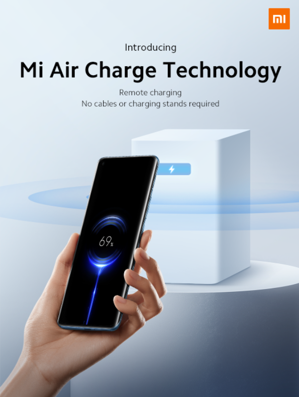 Xiaomi lancia Mi Air Charge: una ricarica a distanza