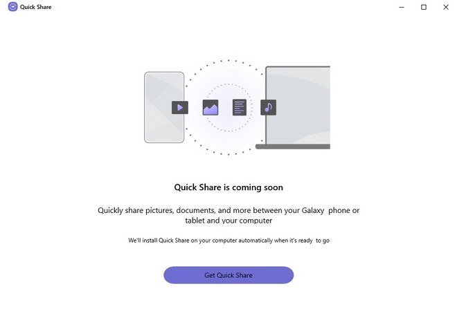 Windows 10: in arrivo il Quick Share di Samsung